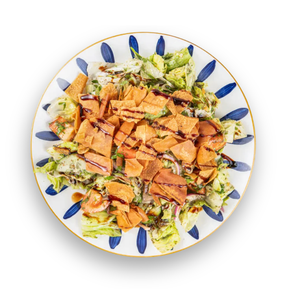 Fattoush Salad Albash Shawarma Authentic Middle Eastern Shawarma Hamilton Near Me
